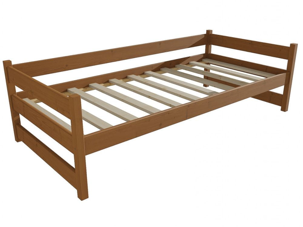 eoshop Detská posteľ DP 023 (Rozmer: 80 x 180 cm, Farba dreva: morenie dub)